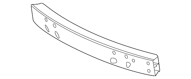 Beam-Bumper (Jaguar OEM) C2C29018OEM