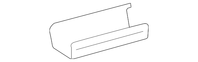 Cover-Seat Slide (Jaguar OEM) C2C30312AMROEM