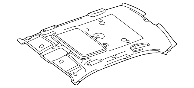Headlining, Discontinued (Limited Supply) (Jaguar OEM) C2C31095SELOEM