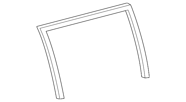 Channel-Glass (Jaguar OEM) C2C31860OEM