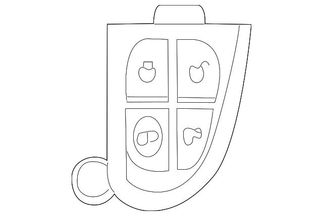 Transmitter-Key (Jaguar OEM) C2C35285OEM