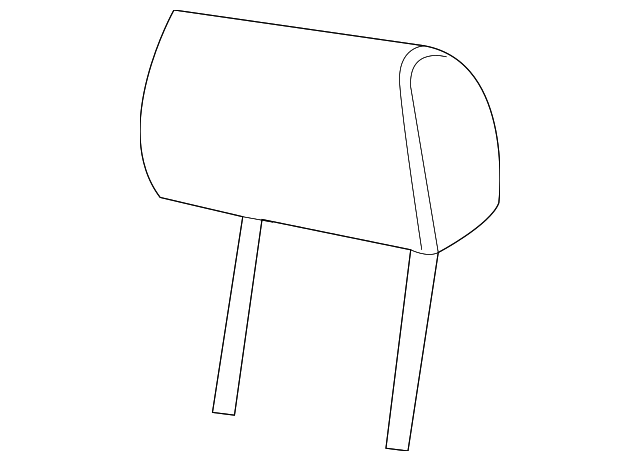 Headrest (Jaguar OEM) C2C36066LGJOEM