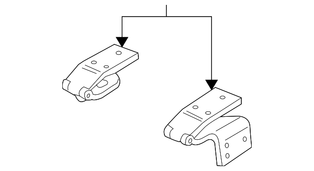 Hinge-Bonnet (Jaguar OEM) C2C36084OEM