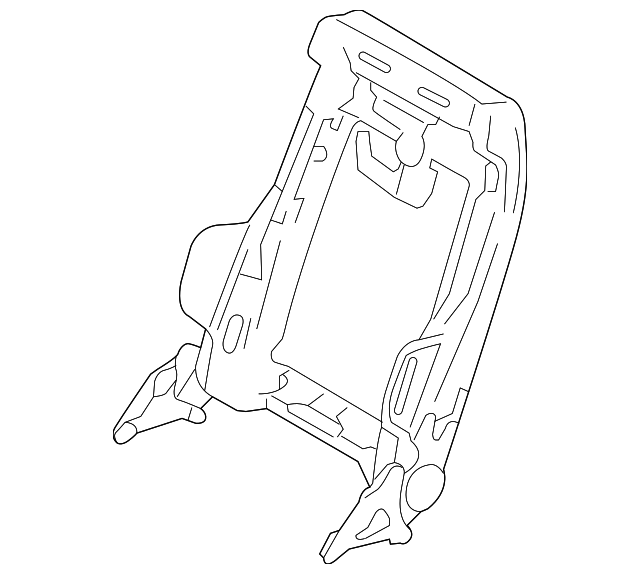 Frame-Front Seat (Jaguar OEM) C2C36265