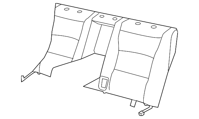 Cover-Squab (Jaguar OEM) C2C36431LHNOEM