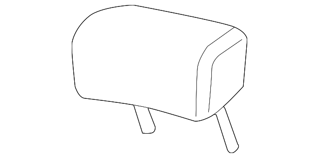 Headrest (Jaguar OEM) C2C36443NEDOEM