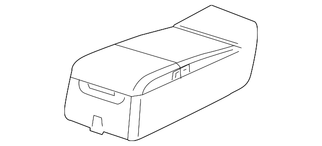 Armrest-Squab (Jaguar OEM) C2C36447LEGOEM
