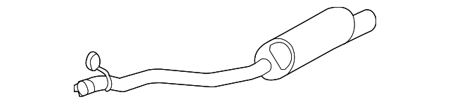 Silencer-Exhaust, Discontinued (Limited Supply) (Jaguar OEM) C2C36501OEM