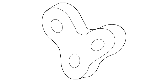 Bracket-Exhst Mt (Jaguar OEM) C2C36505OEM