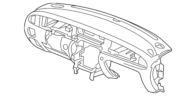 Facia, Discontinued (Limited Supply) (Jaguar OEM) C2C37048AMD
