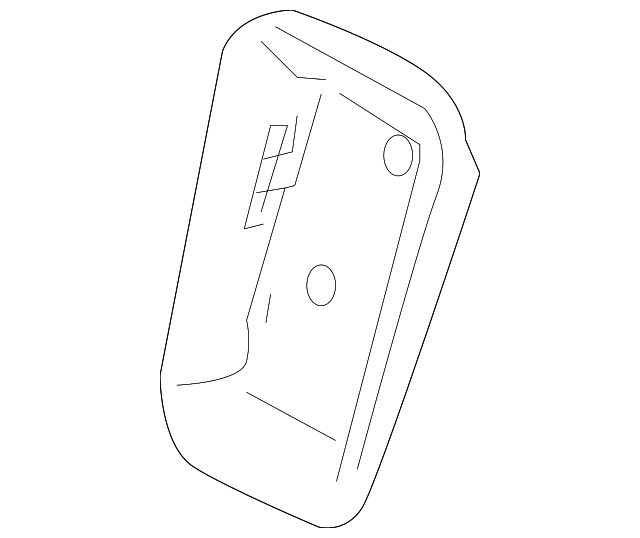 Escutcheon-Seatb (Jaguar OEM) C2C38194LHJOEM
