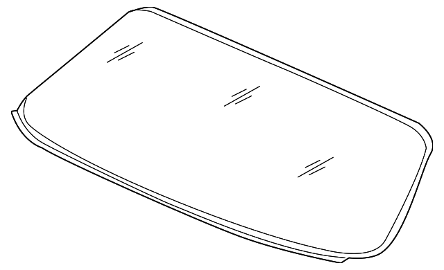 Glass-Backlight (Jaguar OEM) C2C38941OEM