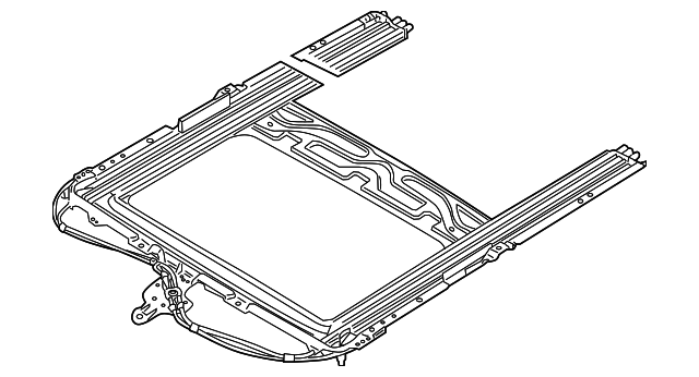 Mechanism-Sunroo (Jaguar OEM) C2C39075OEM