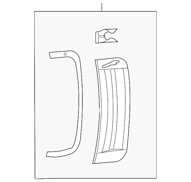 Finisher-Vent (Jaguar OEM) C2C39341OEM