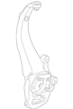 Jaguar Vertical Link - Right Hand (Front)