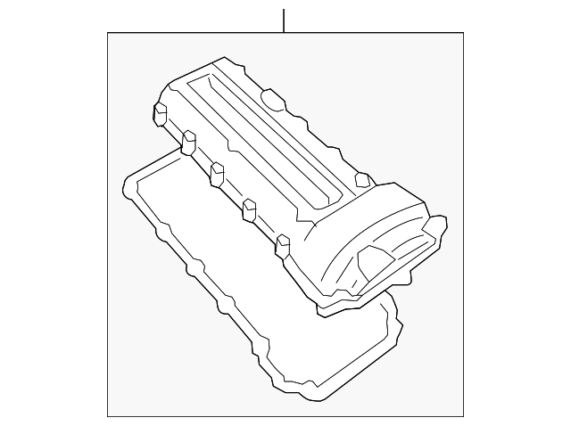 Cover-Camshaft (Jaguar OEM) C2C40021OEM