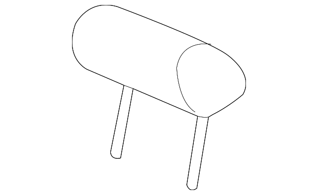 Headrest (Jaguar OEM) C2C40392APHOEM
