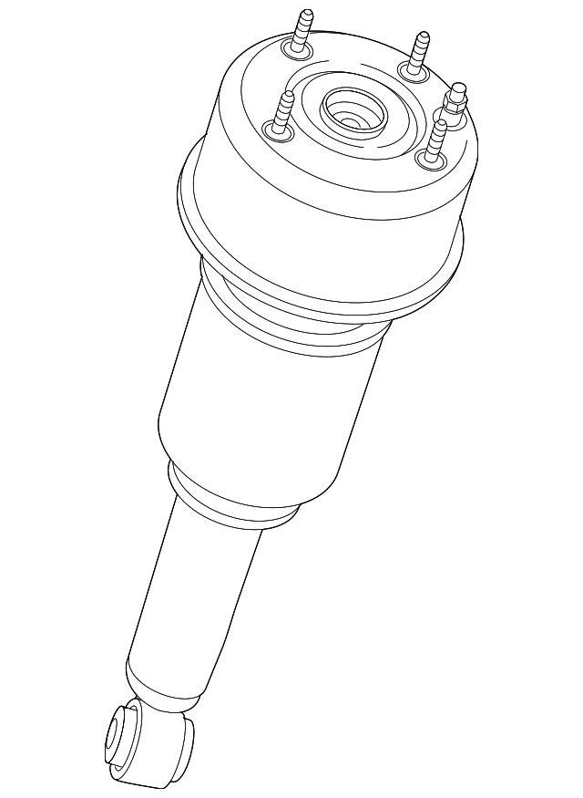 Damper & Spring- (Jaguar OEM) C2C41341OEM