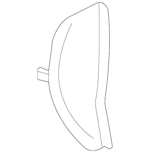 Panel-Facia End (Jaguar OEM) C2C4144SELOEM