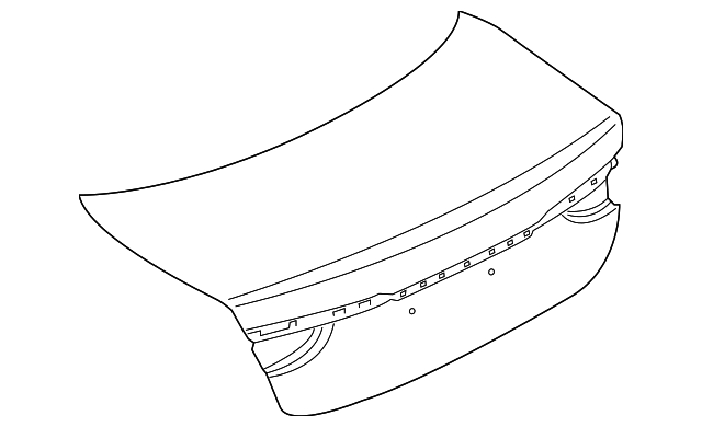 Panel-Trunk Lid (Jaguar OEM) C2C41731OEM