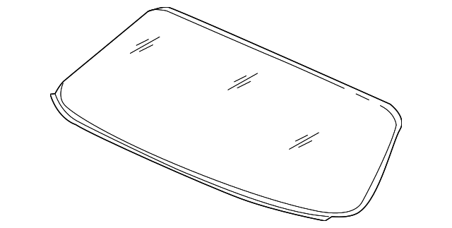 Glass-Backlight (Jaguar OEM) C2C4372OEM