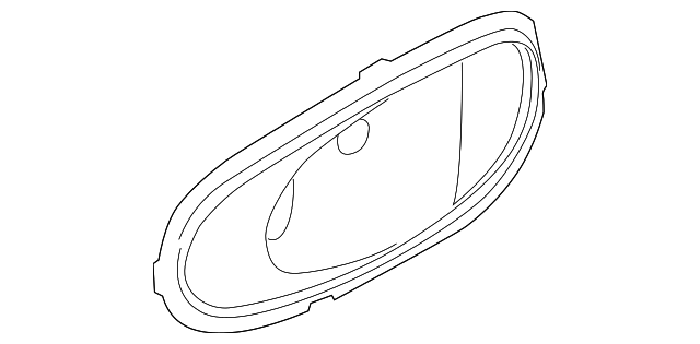 Escutcheon-Rem C (Jaguar OEM) C2C5127OEM