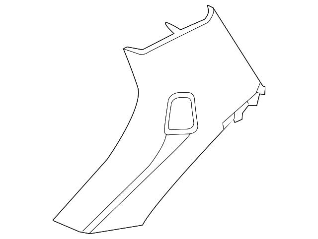 Finisher-D Post (Jaguar OEM) C2C5323SELOEM