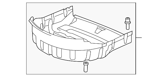 Panel-Trunk Floo (Jaguar OEM) C2C5420OEM