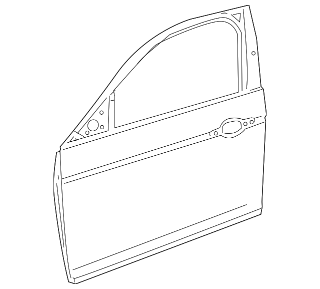 Shell Door Left Hand Front C2C6267