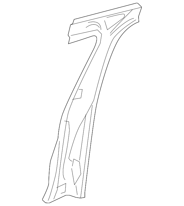 Panel-B/C Post (Jaguar OEM) C2C7605OEM