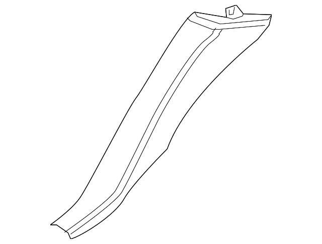 Finisher-D Post (Jaguar OEM) C2C9608LFJOEM