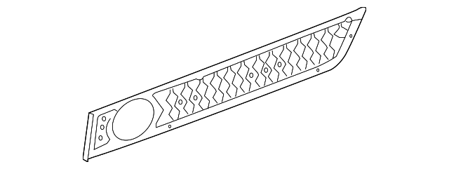 Panel-Door Venee (Jaguar OEM) C2D1045OEM