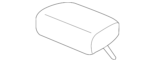 Headrest (Jaguar OEM) C2D11391YNBOEM