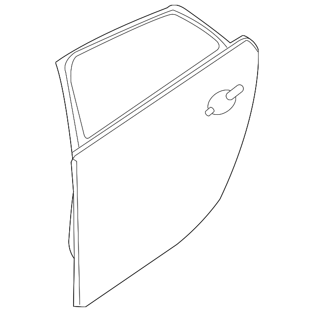 Panel-Door (Jaguar OEM) C2D1148OEM