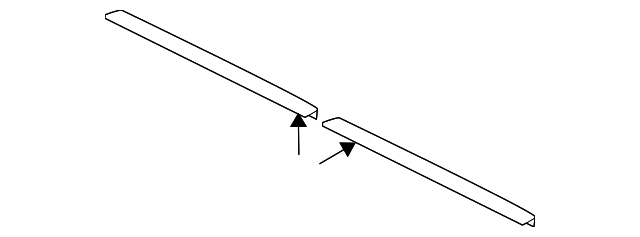 Deflector (Jaguar OEM) C2D13499OEM