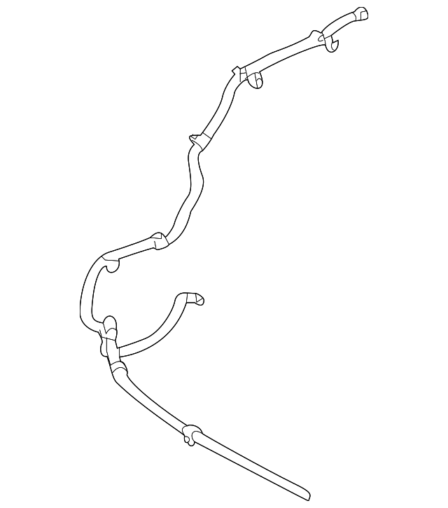 Hose (Jaguar OEM) C2D1411OEM
