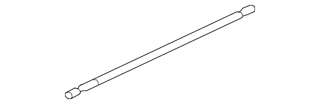 Strut-Trunk Lid (Jaguar OEM) C2D1517OEM