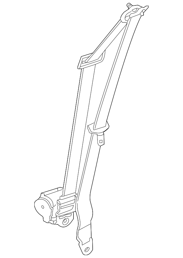 Seatbelt (Jaguar OEM) C2D15227PVJOEM