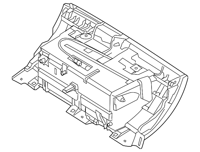Bin-Glovebox Doo (Jaguar OEM) C2D15242APHOEM