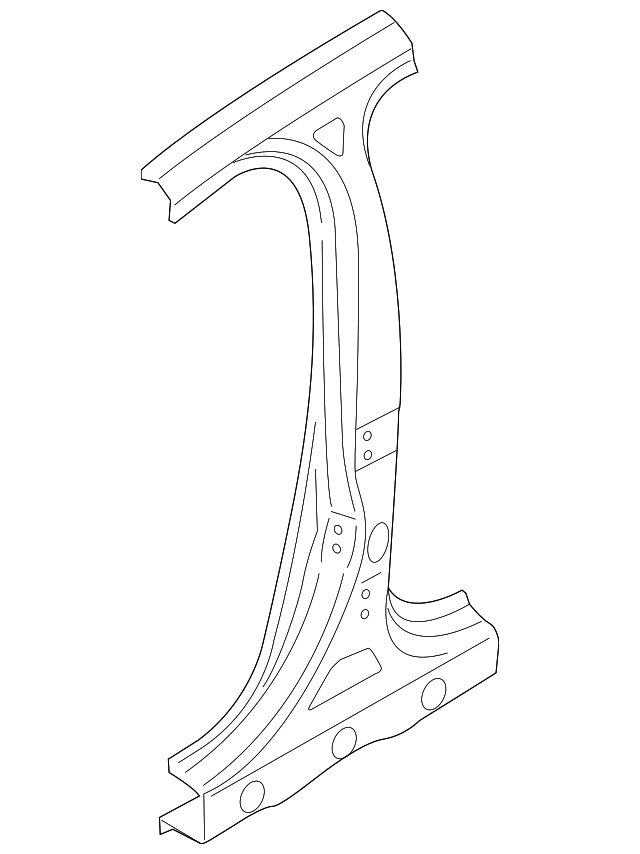 Panel-B/C Post (Jaguar OEM) C2D16124OEM