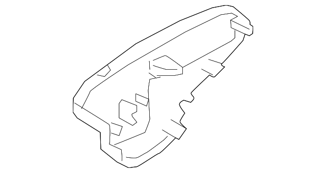 Cover-Mirror Ste (Jaguar OEM) C2D16732OEM