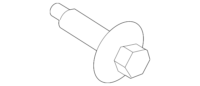 Bolt & Washer (Jaguar OEM) C2D1705OEM