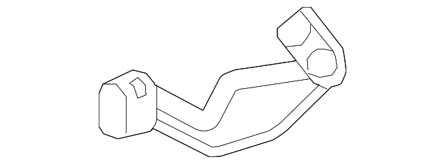 Hose-Air Con (Jaguar OEM) C2D17828OEM