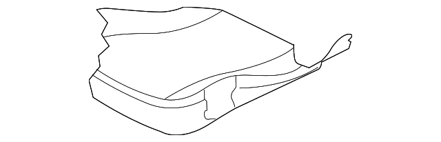 Cover-Cushion (Jaguar OEM) C2D18643YNAOEM