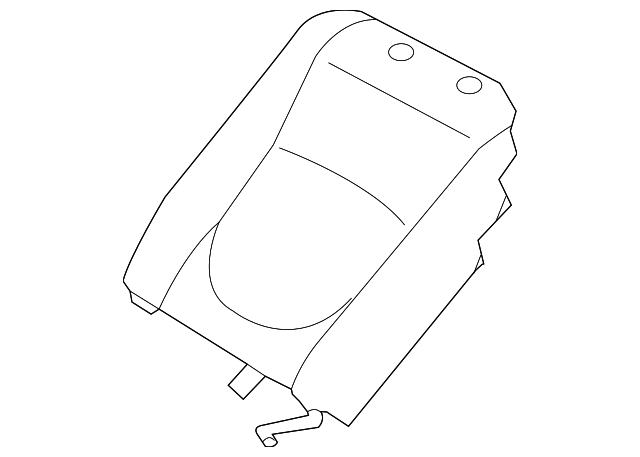 Cover-Squab (Jaguar OEM) C2D19207YTVOEM