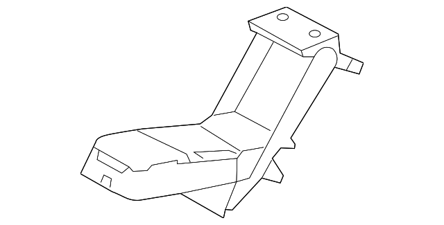Armrest-Squab (Jaguar OEM) C2D19441YEXOEM