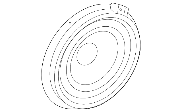 Loudspeaker (Jaguar OEM) C2D2078OEM