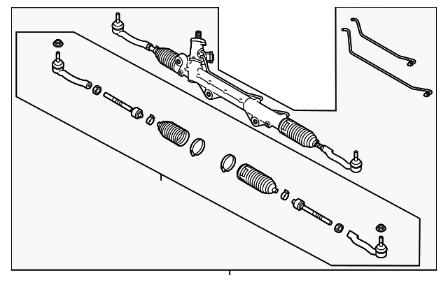Rack&Pinion-Stee (Jaguar OEM) C2D21139OEM