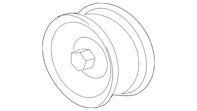 Idler (Jaguar OEM) C2D21157OEM