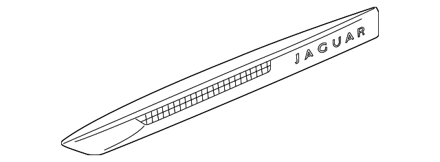 Vent Finisher Right Hand Front XJ >586 C2D23094